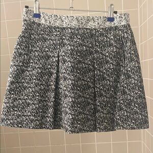 Banana republic grey tweed skirt